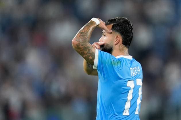 SS Lazio v Hellas Verona FC - Serie A Enilive Valentin Castellanos of SS Lazio celebrates after scoring third goal during the serie Serie A Enilive match between SS Lazio and Hellas Verona FC at Olimpico on August 31, 2025 in Rome, Italy Rome Stadio Olimpico Lazio Italy Copyright: xGiuseppexMaffiax 250831_SerieA_Lazio-Verona_GM_1850