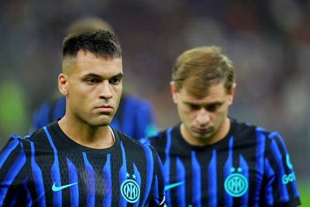 Inter MilanÕs Lautaro Martinez during the Serie A soccer match between Inter and Udinese at the San Siro Stadium in Milan , north Italy - Sunday , August 31 , 2025. - Soccer .  Copyright: xSpada LaPressex