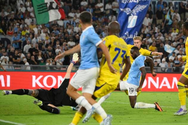 Lazio™s Boulaye Dia goal 4-0 during the Serie A Enilive soccer match between SS Lazio and Hellas Verona at the Rome s Olympic stadium, Italy - Sunday, August 31, 2025. - Soccer.  Copyright: xFabrizioxCorradetti LaPressex