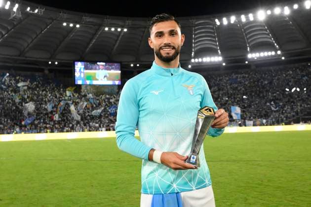 Taty Castellanos Panini Player of the match Serie A Enilive 2025 2026 during the Serie A Enilive soccer match between SS Lazio and Hellas Verona at the Rome s Olympic stadium, Italy - Sunday, August 31, 2025. - Soccer.  Copyright: xFabrizioxCorradetti LaPressex