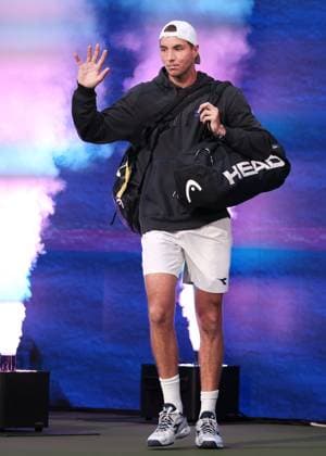 Jan Lennard Struff GER enters the court, US Open Championships 2023, USTA Billie Jean King National Tennis Center, Flushing Meadows, New York, USA Copyright: xJuergenxHasenkopfx