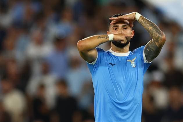 August 31, 2025, Rome, Lazio, Italy: LazioÃ¢â‚¬â ¢s Taty Castellanos celebrates after scoring their third gol during Serie A soccer match SS Lazio - Hellas Verona at Stadio Olimpico on August 31, 2025 in Rome , Italy. Rome Italy - ZUMAl131 20250831_zsp_l131_012 Copyright: xCiroxDexLucax