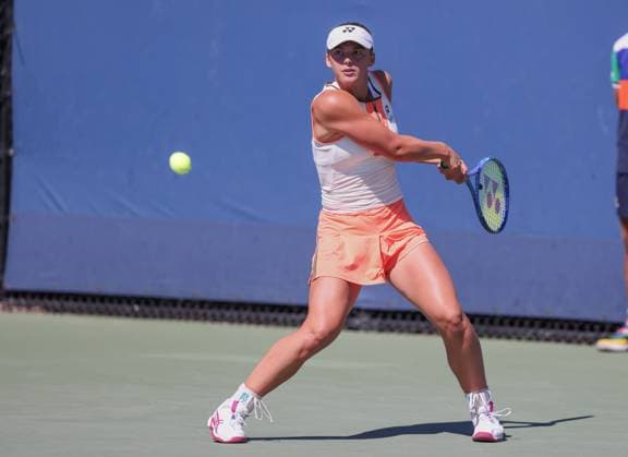 Eva Bennemann GER , Girls Singles, Girls SinglesUS Open Championships 2023, USTA Billie Jean King National Tennis Center, Flushing Meadows, New York, USA Copyright: xJuergenxHasenkopfx