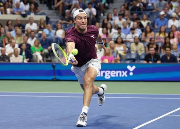 Jan Lennard Struff GER , US Open Championships 2023, USTA Billie Jean King National Tennis Center, Flushing Meadows, New York, USA Copyright: xJuergenxHasenkopfx