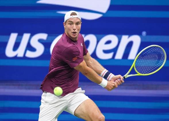 Jan Lennard Struff GER , US Open Championships 2023, USTA Billie Jean King National Tennis Center, Flushing Meadows, New York, USA Copyright: xJuergenxHasenkopfx