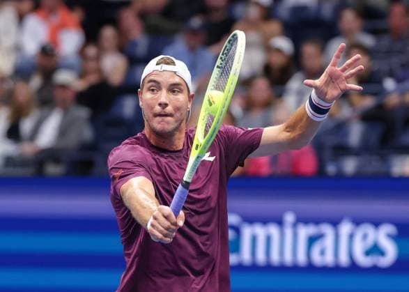 Jan Lennard Struff GER , US Open Championships 2023, USTA Billie Jean King National Tennis Center, Flushing Meadows, New York, USA Copyright: xJuergenxHasenkopfx