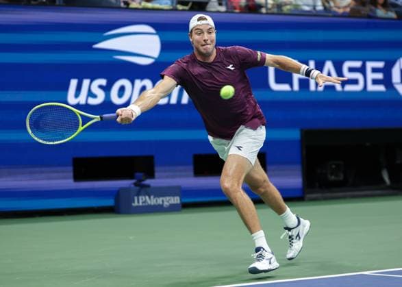 Jan Lennard Struff GER , US Open Championships 2023, USTA Billie Jean King National Tennis Center, Flushing Meadows, New York, USA Copyright: xJuergenxHasenkopfx