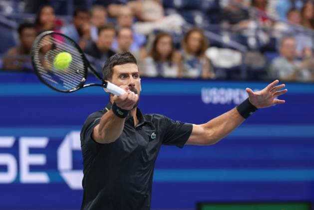 Novak Djokovic SRB , US Open Championships 2023, USTA Billie Jean King National Tennis Center, Flushing Meadows, New York, USA Copyright: xJuergenxHasenkopfx