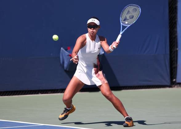 Ruien Zhang CHN , Girls Singles, Girls Singles, US Open Championships 2023, USTA Billie Jean King National Tennis Center, Flushing Meadows, New York, USA Copyright: xJuergenxHasenkopfx