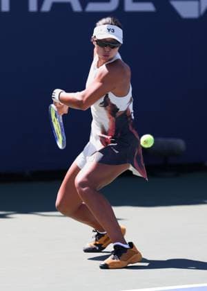 Ruien Zhang CHN , Girls Singles, Girls Singles, US Open Championships 2023, USTA Billie Jean King National Tennis Center, Flushing Meadows, New York, USA Copyright: xJuergenxHasenkopfx