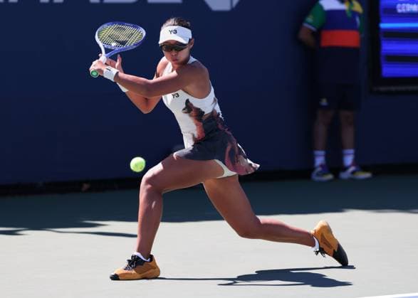 Ruien Zhang CHN , Girls Singles, Girls Singles, US Open Championships 2023, USTA Billie Jean King National Tennis Center, Flushing Meadows, New York, USA Copyright: xJuergenxHasenkopfx