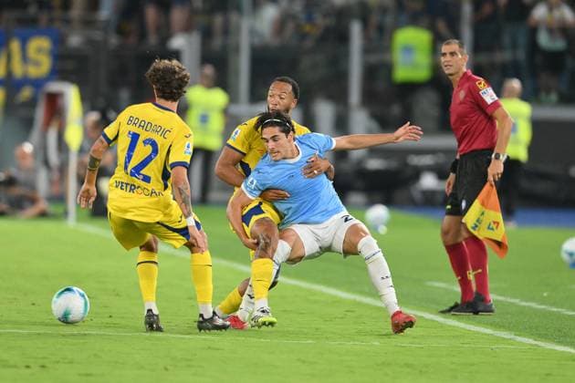 CALCIO - Serie A - SS Lazio vs Hellas Verona FC Matteo Cancellieri of SS Lazio during the match of 2 nd day of the Serie A Championship between S.S. Lazio and Hellas Verona at the Olimpico Stadium on August 31, 2025 in Rome, Italy. during SS Lazio vs Hellas Verona FC, Italian soccer Serie A match in Rome, Italy, August 31 2025 Rome Italy  Copyright: xIPAxSport ABACAx