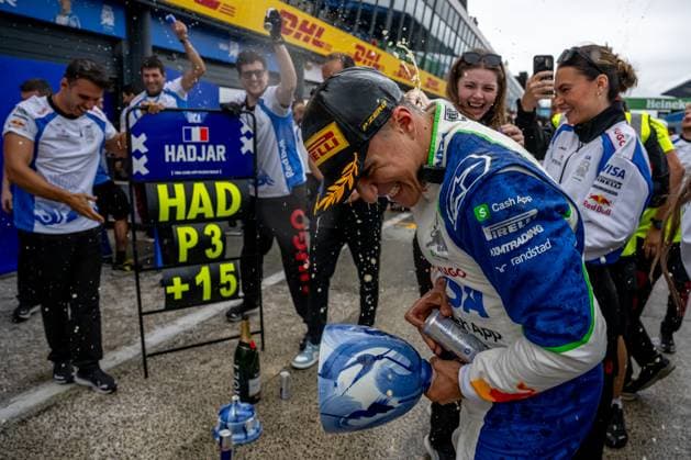 ZANDVOORT, NETHERLANDS: Isack Hadjar, racing for the Racing Bulls team during the 2025 Formula 1 Dutch Grand Prix at the Circuit Zandvoort in Zandvoort, Netherlands