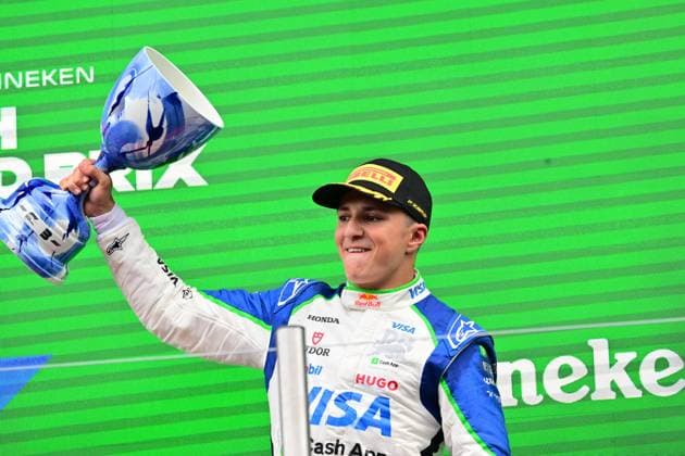 Isack Hadjar first F1 podium - Netherlands NÂ° 6 Isack Alexander Hadjar (FRA) Visa Cash App RB Formula One Team during Heineken Dutch Grand Prix 2025, Formula 1 Championship in Netherlands, Netherlands, August 31 2025 Photo by IPA ABACAPRESS.COM Netherlands Netherlands  Copyright: xIPA ABACAx