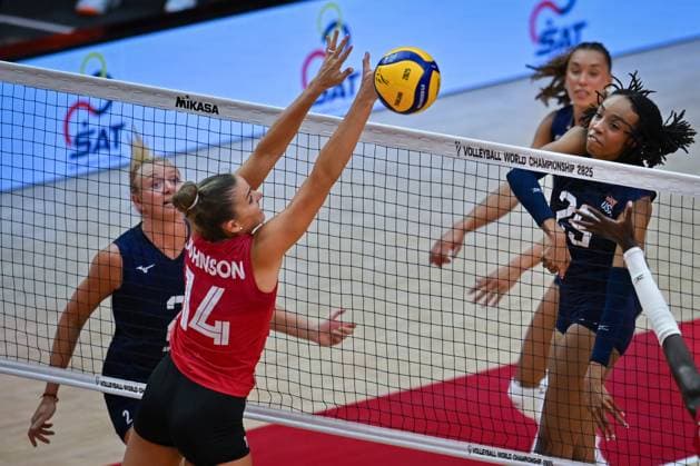 Volleyball, Women, World Championship, USA - Canada