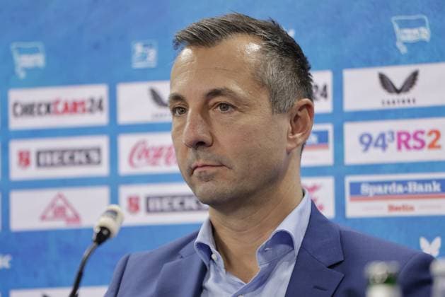 Germany, Berlin, Sportpark, GER, 2 FBL, Hertha BSC, Press Conference Presentation of Managing Director Dr. Peter Görlich, Photo Ralf Huschen Managing Director Hertha BSC