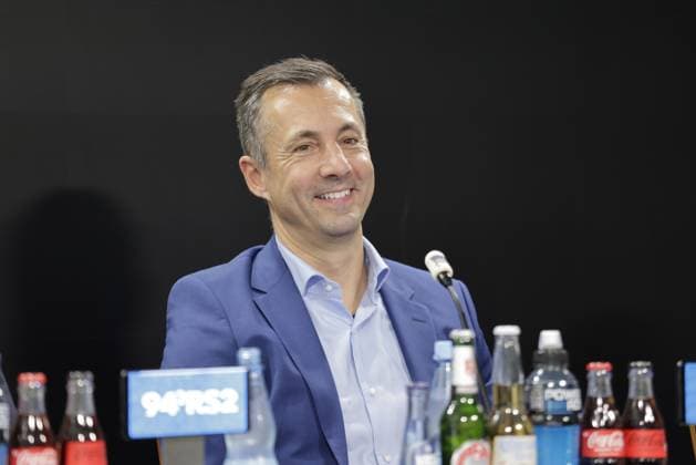Germany, Berlin, Sportpark, GER, 2 FBL, Hertha BSC, Press Conference Presentation of Managing Director Dr. Peter Görlich, Photo Ralf Huschen Managing Director Hertha BSC