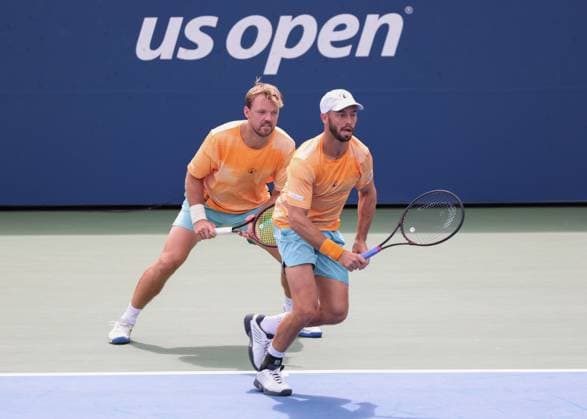 Kevin Krawietz, Tim Puetz, Mens Doubles, Men s Doubles US Open Championships 2023, USTA Billie Jean King National Tennis Center, Flushing Meadows, New York, USA Copyright: xJuergenxHasenkopfx
