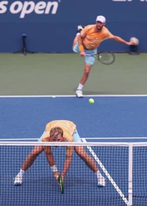 Kevin Krawietz, Tim Puetz, Mens Doubles, Men s Doubles US Open Championships 2023, USTA Billie Jean King National Tennis Center, Flushing Meadows, New York, USA Copyright: xJuergenxHasenkopfx