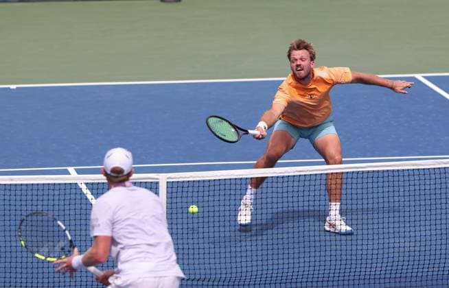 Kevin Krawietz, Tim Puetz, Mens Doubles, Men s Doubles US Open Championships 2023, USTA Billie Jean King National Tennis Center, Flushing Meadows, New York, USA Copyright: xJuergenxHasenkopfx