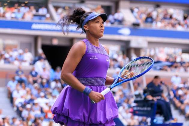 September 1, 2025, Flushing Meadows, New York, USA: Naomi Osaka reacts to winning her match against Coco Gauff on Day 9 of the 2025 US Open at USTA Billie Jean King National Tennis Center on Monday September 1, 2025 in the Flushing neighborhood of the Queens borough of New York City. JAVIER ROJAS PI Flushing Meadows USA - ZUMAp124 20250901_zaa_p124_055 Copyright: xJavierxRojasx