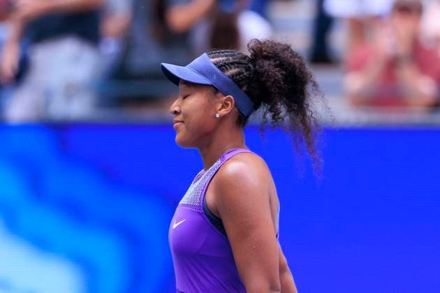 September 1, 2025, Flushing Meadows, New York, USA: Naomi Osaka celebrates after winning her match against Coco Gauff on Day 9 of the 2025 US Open at USTA Billie Jean King National Tennis Center on Monday September 1, 2025 in the Flushing neighborhood of the Queens borough of New York City. JAVIER ROJAS PI Flushing Meadows USA - ZUMAp124 20250901_zaa_p124_061 Copyright: xJavierxRojasx
