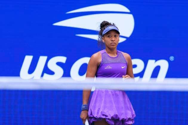 September 1, 2025, Flushing Meadows, New York, USA: Naomi Osaka gets ready to serve during a match against Coco Gauff on Day 9 of the 2025 US Open at USTA Billie Jean King National Tennis Center on Monday September 1, 2025 in the Flushing neighborhood of the Queens borough of New York City. JAVIER ROJAS PI Flushing Meadows USA - ZUMAp124 20250901_zaa_p124_066 Copyright: xJavierxRojasx