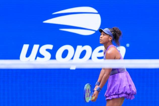 September 1, 2025, Flushing Meadows, New York, USA: Naomi Osaka serves during a match against Coco Gauff on Day 9 of the 2025 US Open at USTA Billie Jean King National Tennis Center on Monday September 1, 2025 in the Flushing neighborhood of the Queens borough of New York City. JAVIER ROJAS PI Flushing Meadows USA - ZUMAp124 20250901_zaa_p124_067 Copyright: xJavierxRojasx