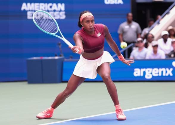 Coco Gauff, US Open Championships 2023, USTA Billie Jean King National Tennis Center, Flushing Meadows, New York, USA Copyright: xJuergenxHasenkopfx