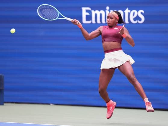 Coco Gauff, US Open Championships 2023, USTA Billie Jean King National Tennis Center, Flushing Meadows, New York, USA Copyright: xJuergenxHasenkopfx