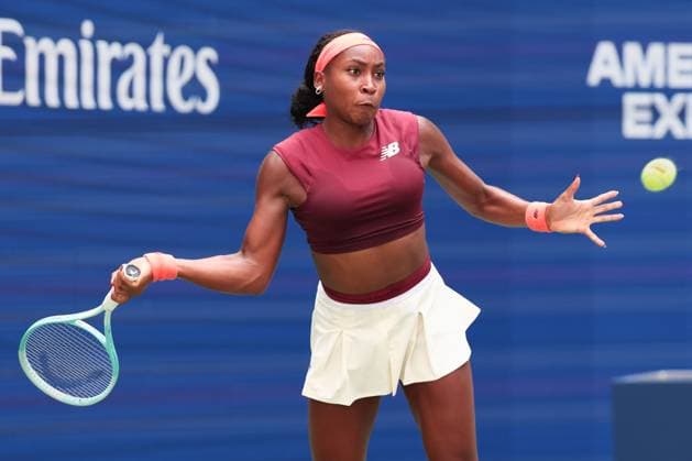 Coco Gauff, US Open Championships 2023, USTA Billie Jean King National Tennis Center, Flushing Meadows, New York, USA Copyright: xJuergenxHasenkopfx