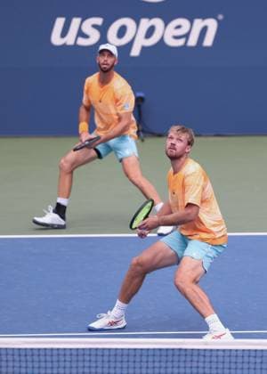 Kevin Krawietz, Tim Puetz, Mens Doubles, Men s Doubles US Open Championships 2023, USTA Billie Jean King National Tennis Center, Flushing Meadows, New York, USA Copyright: xJuergenxHasenkopfx