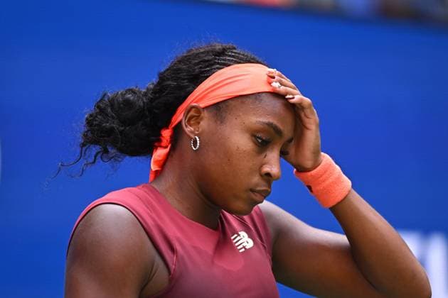 US Open - Fourth Round Coco Gauff (USA) during her fourth round match at the 2025 US Open at Billie Jean National Tennis Center in New York City, NY, USA, on September 1, 2025. Photo by Corinne Dubreuil ABACAPRESS.COM New York City United States  Copyright: xDubreuilxCorinne ABACAx