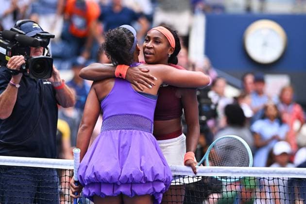 US Open - Fourth Round Naomi Osaka (JPN) during her fourth round match at the 2025 US Open at Billie Jean National Tennis Center in New York City, NY, USA, on September 1, 2025. Photo by Corinne Dubreuil ABACAPRESS.COM New York City United States  Copyright: xDubreuilxCorinne ABACAx