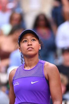 US Open - Fourth Round Naomi Osaka (JPN) during her fourth round match at the 2025 US Open at Billie Jean National Tennis Center in New York City, NY, USA, on September 1, 2025. Photo by Corinne Dubreuil ABACAPRESS.COM New York City United States  Copyright: xDubreuilxCorinne ABACAx