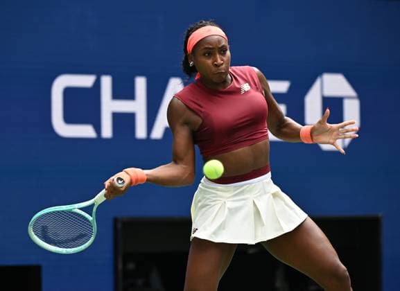 FLUSHING NY- SEPTEMBER 01: Coco Gauff Vs Naomi Osaka On Arthur Ashe Stadium at the USTA Billie Jean King National Tennis Center on September 1, 2025 in Flushing Queens. Copyright: xmpi04x