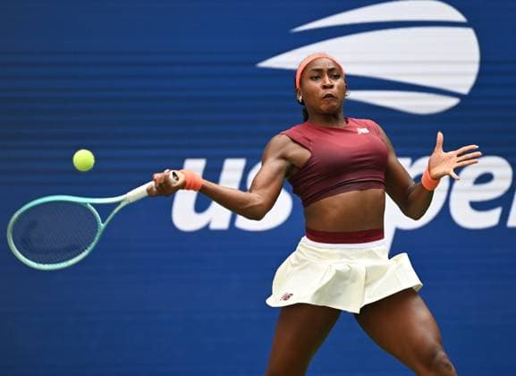 FLUSHING NY- SEPTEMBER 01: Coco Gauff Vs Naomi Osaka On Arthur Ashe Stadium at the USTA Billie Jean King National Tennis Center on September 1, 2025 in Flushing Queens. Copyright: xmpi04x