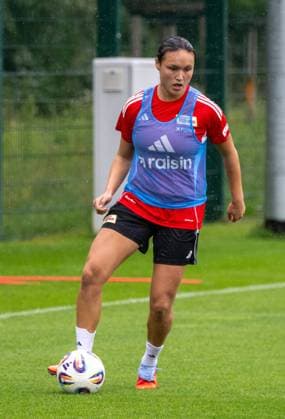 Soccer, Women, Season 2025 2026, Google Pixel Women Bundesliga, 1 FC Union Berlin, Training, Alma Aagaard 1 Women 1 FC Union , 02 09 2025, Copyright: xMatthiasxKochx