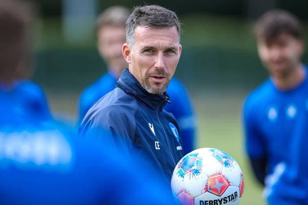 02 09 2025, Football, Training Karlsruher SC, 2 Fußball Bundesliga, Training ground at BBBank Wildpark Stadion Karlsruhe, Season 2025 2026 Head coach Christian Eichner KSC hc Baden Württemberg Germany
