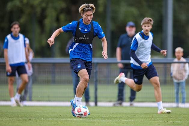 02 09 2025, Soccer, Training Karlsruher SC, 2 Soccer Bundesliga, Training ground at BBBank Wildpark Stadium Karlsruhe, Season 2025 2026 Shio Fukuda KSC 13 Baden Württemberg Germany