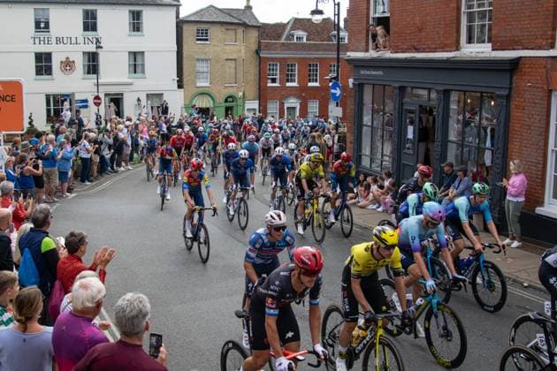 The Tour of Britain Stage One, Woodbridge Woodbridge, UK, 2nd September 2025 The Rollout at Stage One of the Tour of Britain which runs from Woodbridge to Southwold. The Tour of Britain runs from the 2nd to the 7th of September and will span from the South East of England to South Wales., Credit:Will Colebourne Avalon  Copyright: xWillxColebournex xAvalonx 1033531040