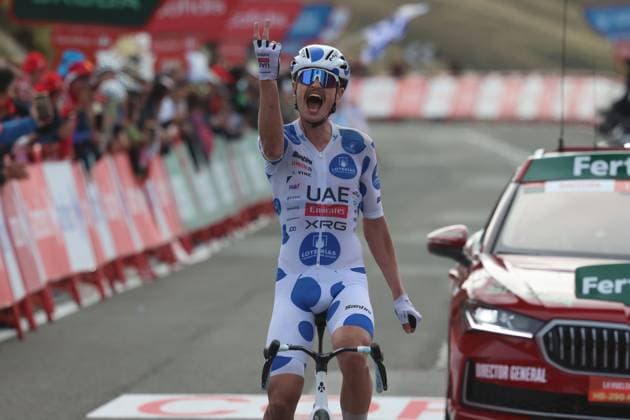 02-09-2025 Vuelta A Espana; Tappa 10 Parque De La Naturaleza Sendaviva - Larra Belagua; 2025, Uae Team Emirates - Xrg; Vine, Jai; Larra Belagua; 