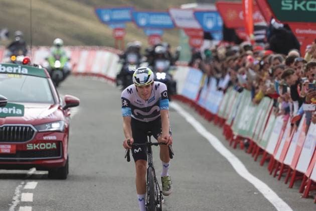 02-09-2025 Vuelta A Espana; Tappa 10 Parque De La Naturaleza Sendaviva - Larra Belagua; 2025, Movistar; Castrillo, Pablo; Larra Belagua; 