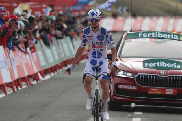 02-09-2025 Vuelta A Espana; Tappa 10 Parque De La Naturaleza Sendaviva - Larra Belagua; 2025, Uae Team Emirates - Xrg; Vine, Jai; Larra Belagua; 