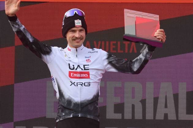 02-09-2025 Vuelta A Espana; Tappa 10 Parque De La Naturaleza Sendaviva - Larra Belagua; 2025, Uae Team Emirates - Xrg; Vine, Jai; Larra Belagua; 