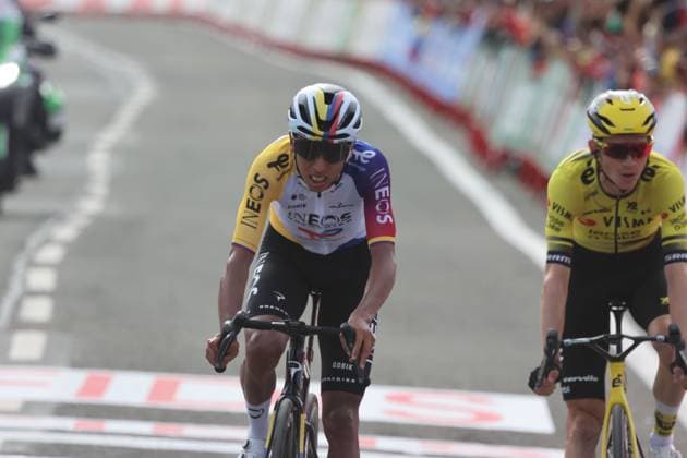 02-09-2025 Vuelta A Espana; Tappa 10 Parque De La Naturaleza Sendaviva - Larra Belagua; 2025, Ineos Grenadiers; Bernal Gomez, Arley; Larra Belagua; 