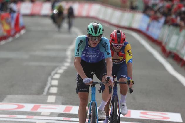 02-09-2025 Vuelta A Espana; Tappa 10 Parque De La Naturaleza Sendaviva - Larra Belagua; 2025, Decathlon - Ag2r La Mondiale; Gall, Felix; Larra Belagua; 