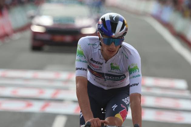 02-09-2025 Vuelta A Espana; Tappa 10 Parque De La Naturaleza Sendaviva - Larra Belagua; 2025, Red Bull - Bora Hansgrohe; Pellizzari, Giulio; Larra Belagua; 