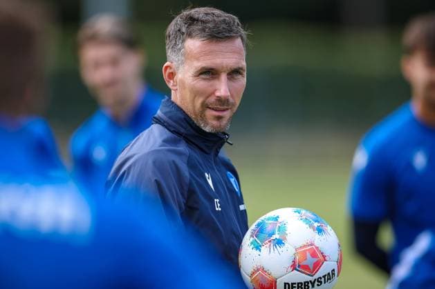 02 09 2025, Football, Training Karlsruher SC, 2 Fußball Bundesliga, Training ground at BBBank Wildpark Stadion Karlsruhe, Season 2025 2026 Head coach Christian Eichner KSC hc Baden Württemberg Germany