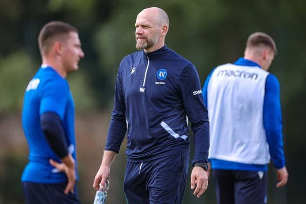 02 09 2025, Soccer, Training Karlsruher SC, 2 Soccer Bundesliga, Training ground at BBBank Wildpark Stadium Karlsruhe, Season 2025 2026 Goalkeeper coach Markus Miller KSC Baden Württemberg Germany